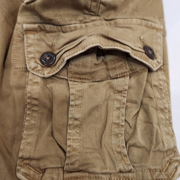 American Eagle Shorts Mens Size 30 Tan Classic Active Flex Khaki Cargo P… - Picture 4 of 13